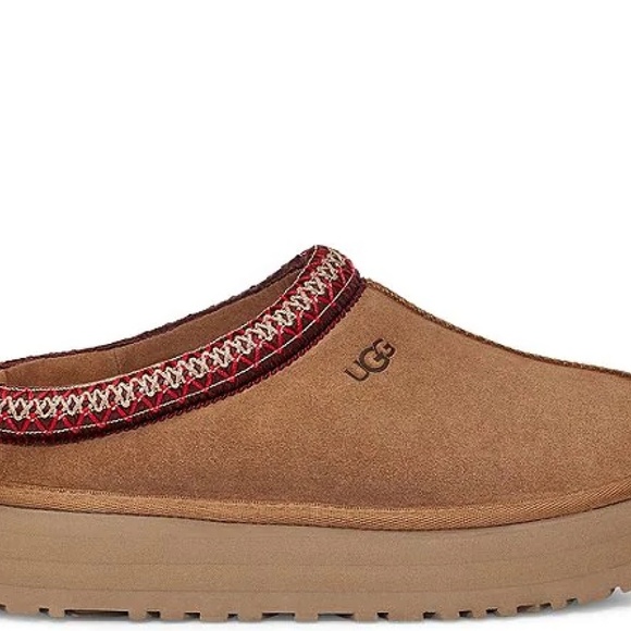 LAST PAIR UGG Tazz suede platform slipper NWT - Picture 13 of 14
